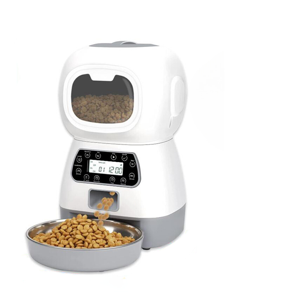 Automatic dog feeder with timer best sale