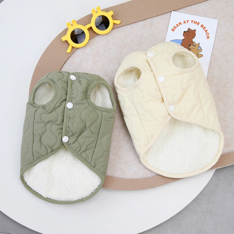 Pet Dog Vest Jacket Warm Cotton