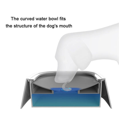 Pet Dog  Bowl Floating Bowl - Prevents spillages