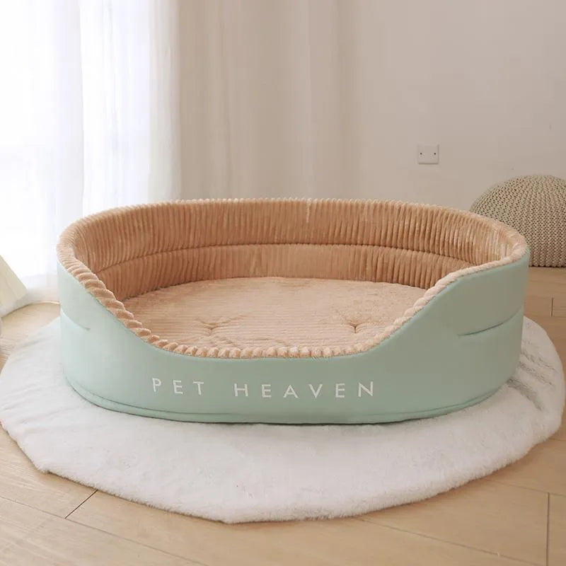 Soft Double-Side Pet Dog Bed, Warm Sofa Cushion