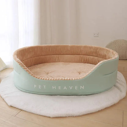 Soft Double-Side Pet Dog Bed, Warm Sofa Cushion